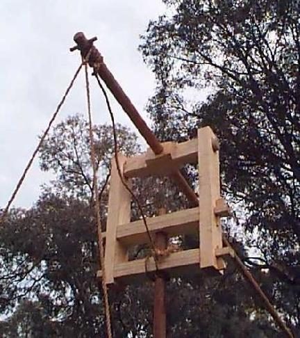 A view of Jakes upper frame.... photo by Kate Miners